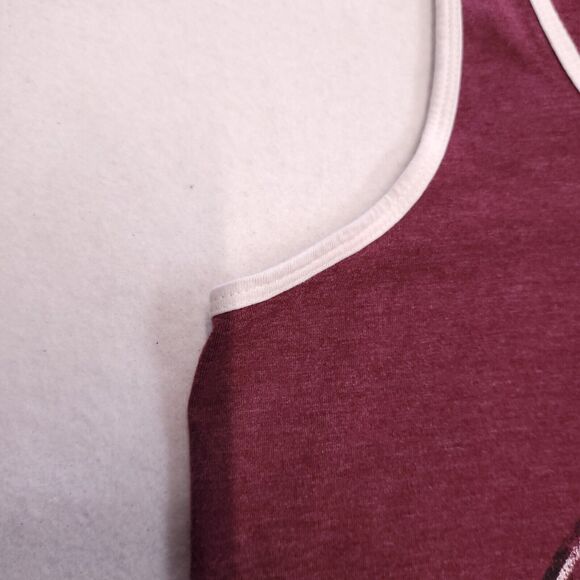 Knights Apparel Texas A&M Aggies Tank Casual Top Shirt Womens Size S Maroon - Picture 5 of 9